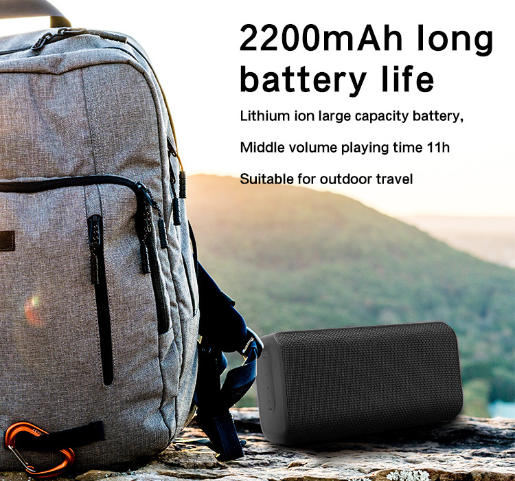 Factory Wholesale 2200MAH TWS Wireless Bocina Portatil outdoor Bluetooth BT Speaker