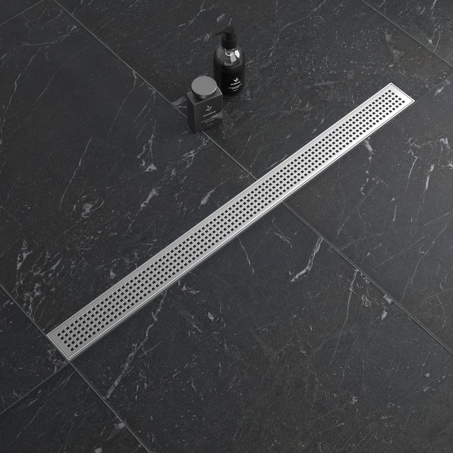 High Quality Tile Insert Concealed Long Linear Shower Floor Drain Bathroom Invisible Rectangle Shower Linear Drain