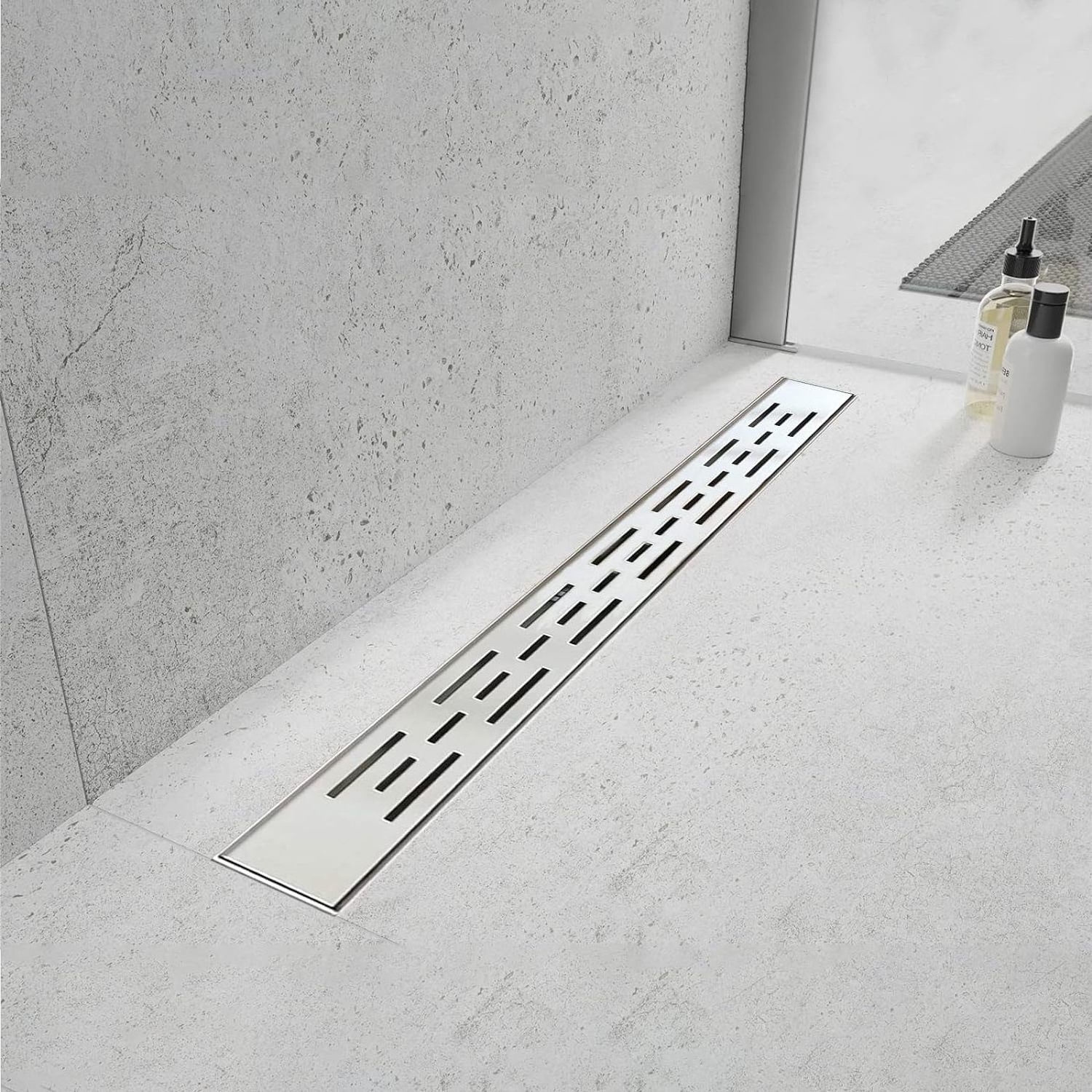 High Quality Tile Insert Concealed Long Linear Shower Floor Drain Bathroom Invisible Rectangle Shower Linear Drain