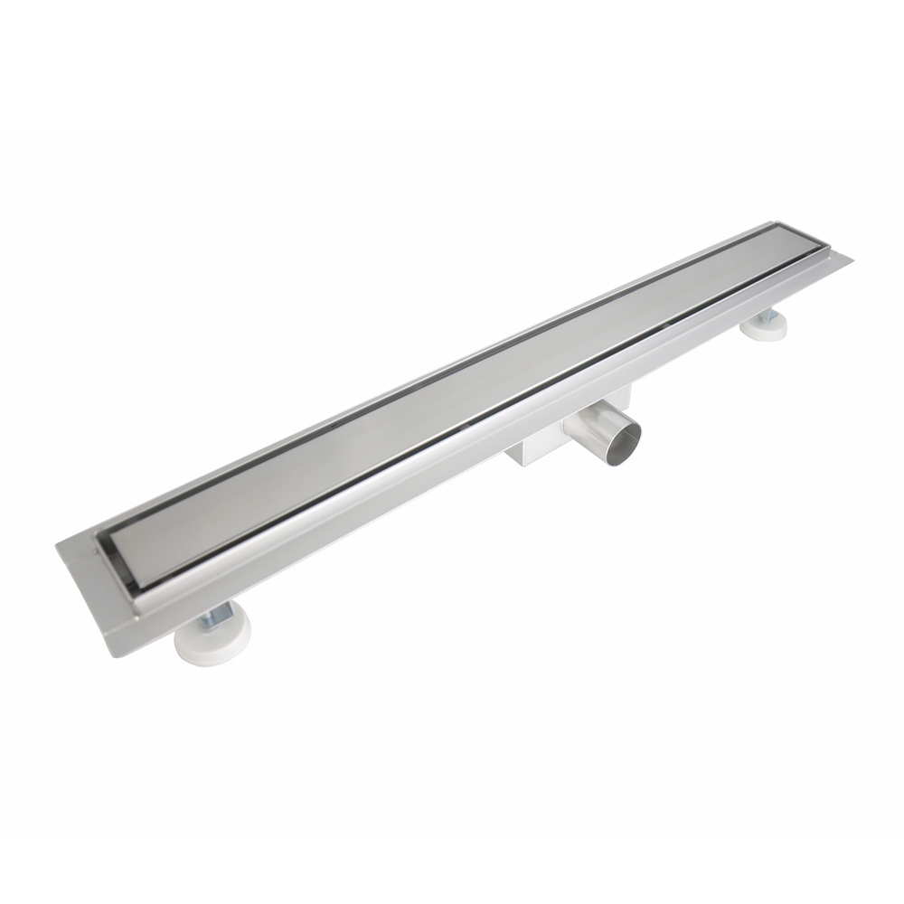 High Quality Tile Insert Concealed Long Linear Shower Floor Drain Bathroom Invisible Rectangle Shower Linear Drain