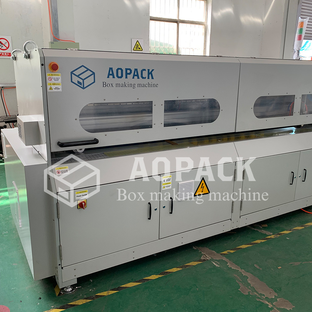 Aopack China Manufacturer Paper Box Manufacturing Machine Automatic Carton Box Making Machine