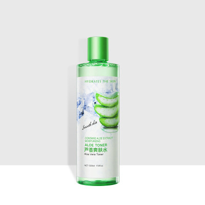 Guangzhou private label products skincare healthy herbal natural aloe vera refreshing face toner best toner for combination skin