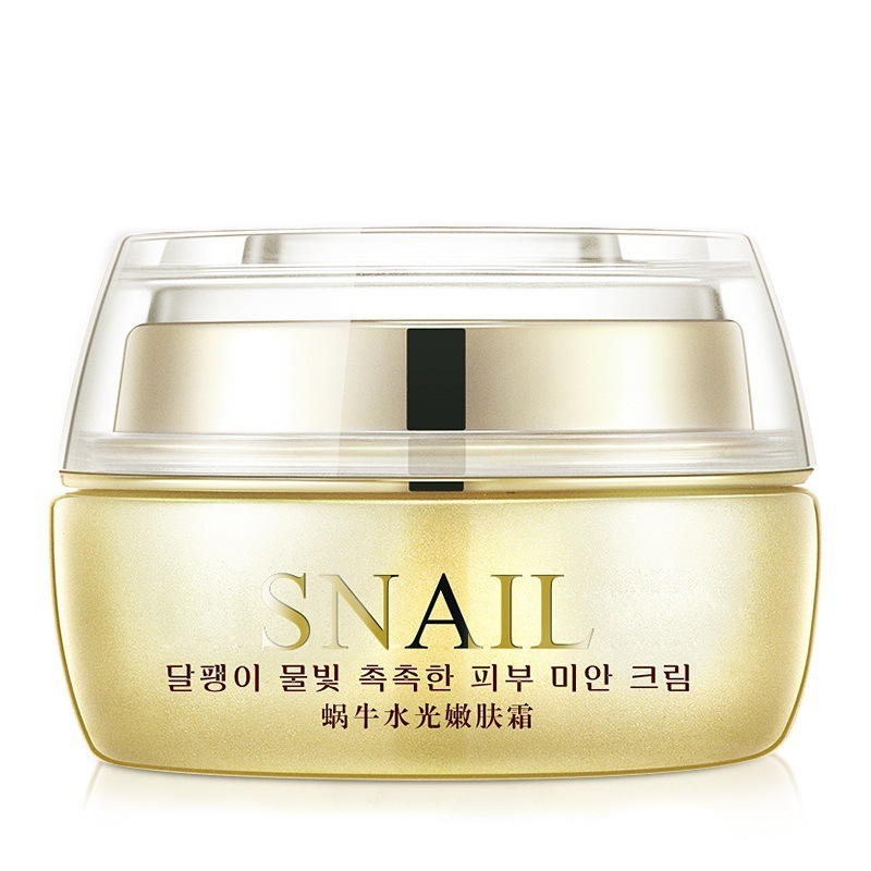 Korean Skin Care Snail Repair Facial Cream Moisturizing Hydrating Snail White Cream