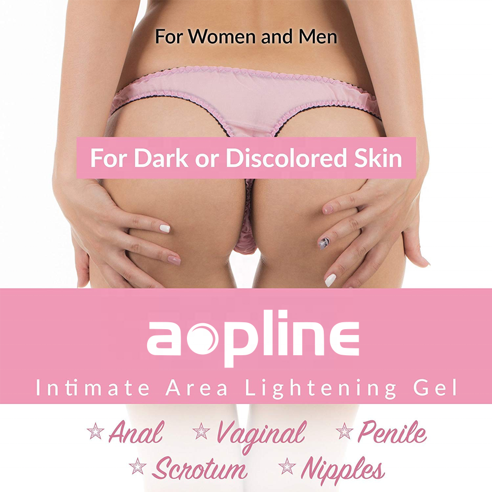 Private label vegan vagina intimate area lightening whitening bleaching cream