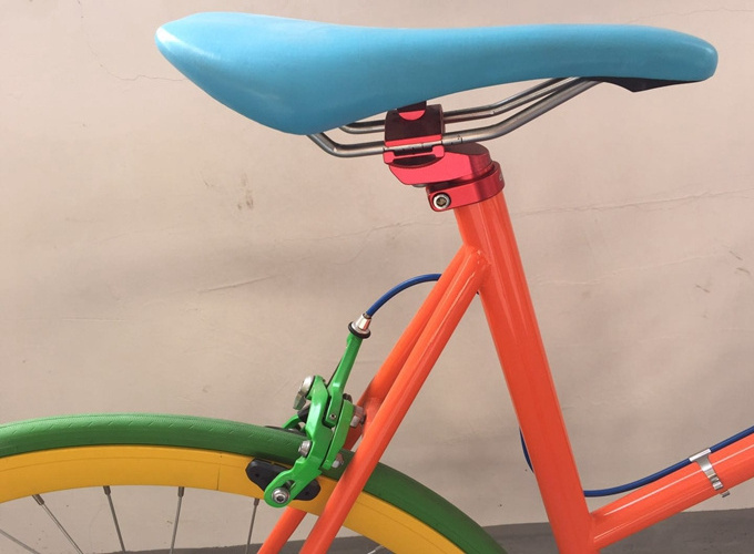 China Factory OEM High Quality and Cheap Chrome Steel 700C Colorful Single Speed Women Fixed Gear Bike