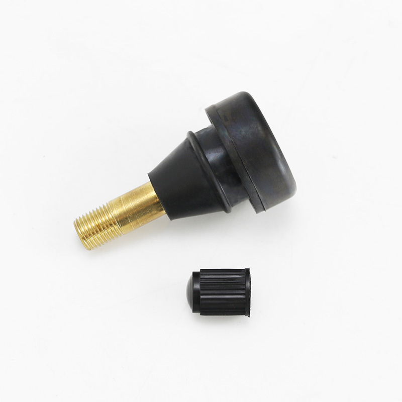 TR801HP High Pressure Snap-in Tire Valves EPDM Rubber Tubeless Valve Stem Tyre Nipple Rim Hole 16mm with Plastic Valve Cap