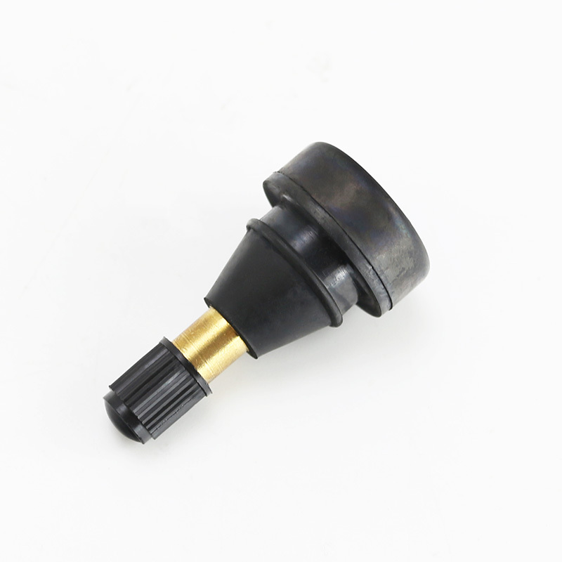 TR801HP High Pressure Snap-in Tire Valves EPDM Rubber Tubeless Valve Stem Tyre Nipple Rim Hole 16mm with Plastic Valve Cap