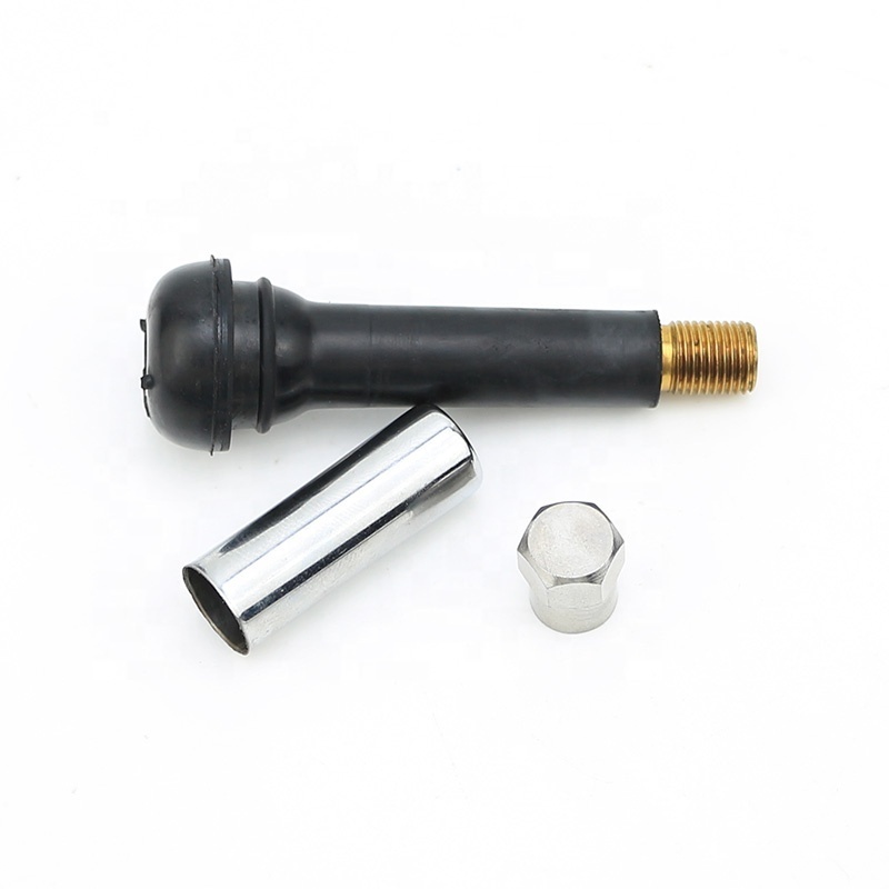 TR414C Tire Valve Brass TR413C Snap in Valve TR412C TR415C TR418C Tubeless Rubber Tyre Air Valve Stem Car Tire Plug