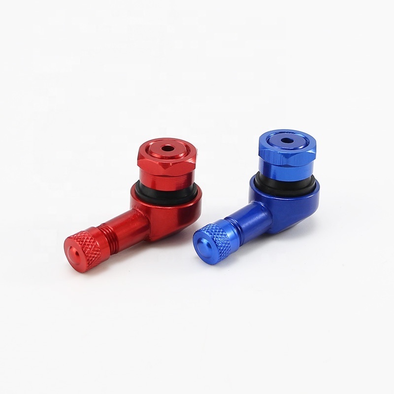 DCV510-11.5 Metal Valve Stems for Motorcycle Scooter Clamp-in Tubeless Tire Valve for Wheel Rim Hole