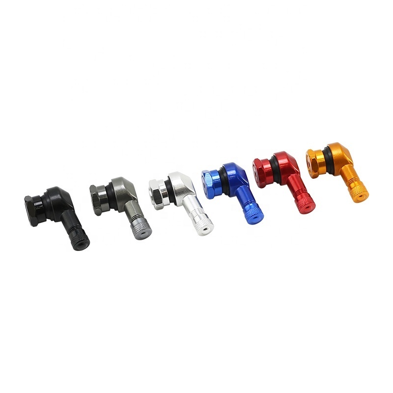 DCV510-11.5 Metal Valve Stems for Motorcycle Scooter Clamp-in Tubeless Tire Valve for Wheel Rim Hole