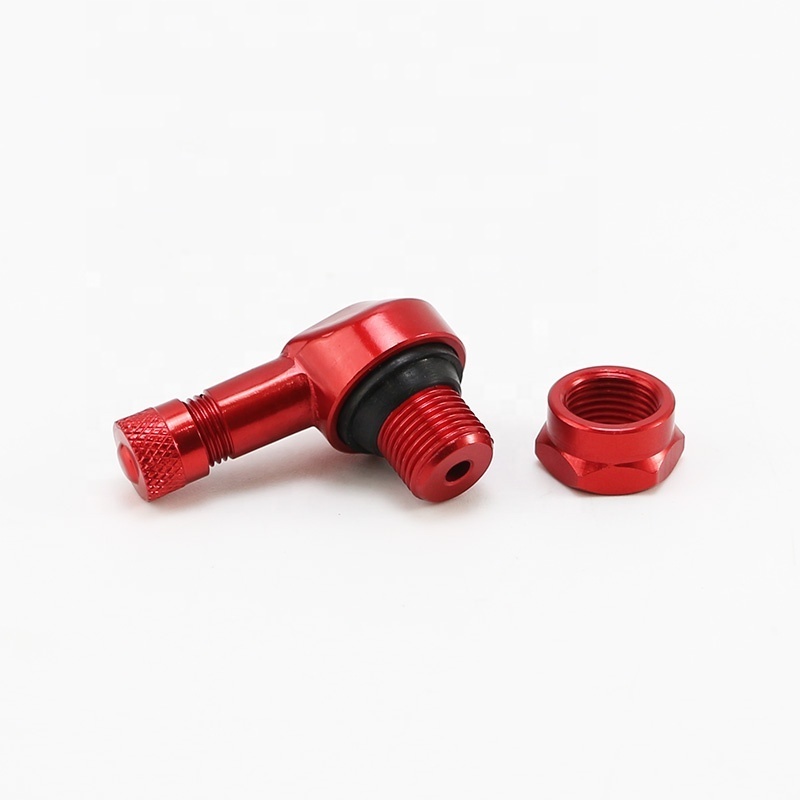 DCV510-11.5 Metal Valve Stems for Motorcycle Scooter Clamp-in Tubeless Tire Valve for Wheel Rim Hole