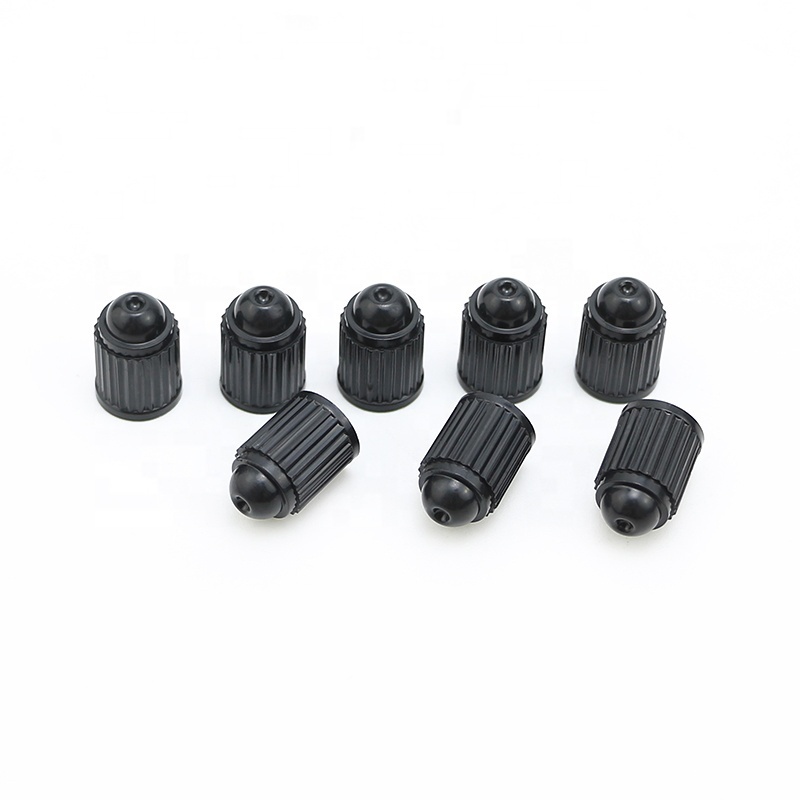 O-ring Seal Plastic Tire Valve Caps Wheel Rim Valve Stem Covers Double Seal Car Tyre Nipple Dust Caps for Bicycle Motorcycle