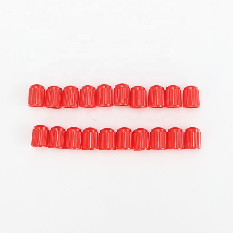 VC-8 Colorful Plastic Valve Caps Wheel Rim Valve Stem Covers Double Seal Car Tyre Nipple Dust Caps for Bicycle Motorcycle