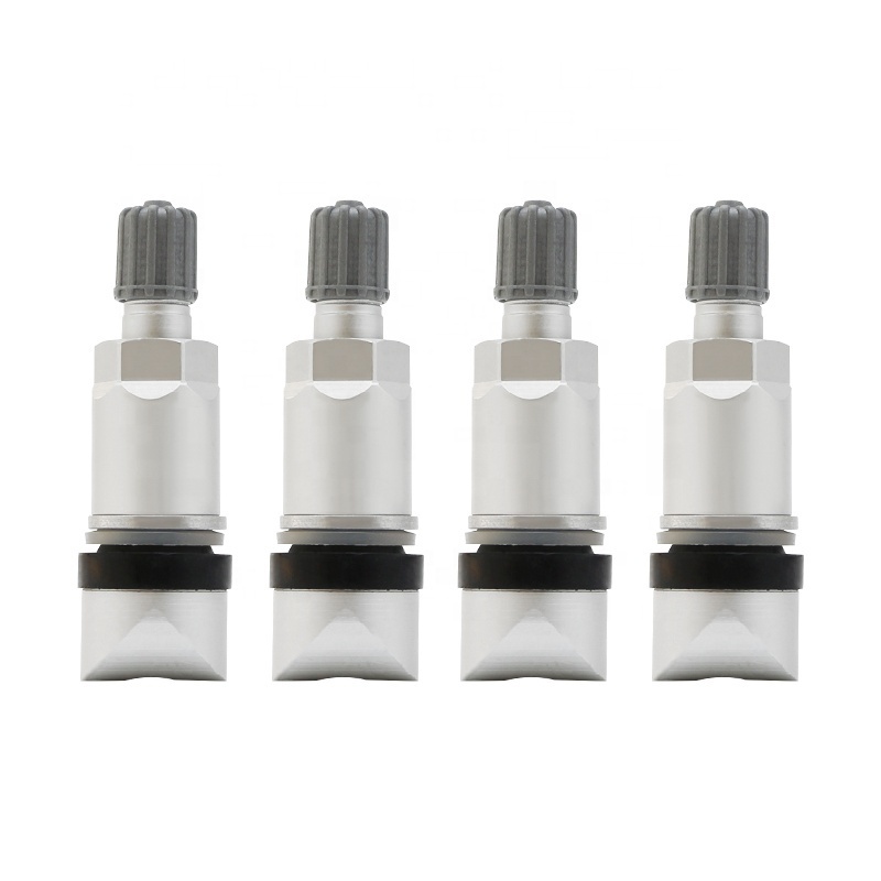 4 Tire Pressure Sensors TPMS Sensors Metal Valve For Mercedes Benz Aluminum Alloy Tire Valve For Land Rover