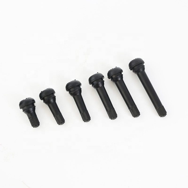 Hot Selling Snap-on Tubeless Rubber Valves TR412 TR413 TR414 TR418 TR423 Fit For Rim hole diameter 11.5mm Tire Valve Nozzle