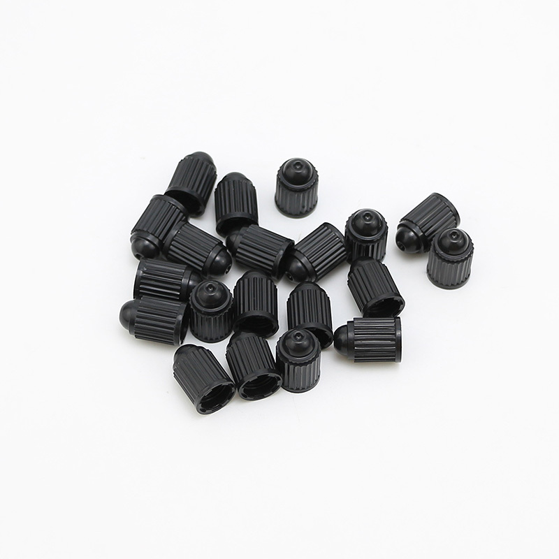 VC8-CL O-ring Seal Plastic Valve Caps Wheel Rim Valve Stem Covers Double Seal Car Tyre Nipple Dust Caps for Bicycle Motorcycle