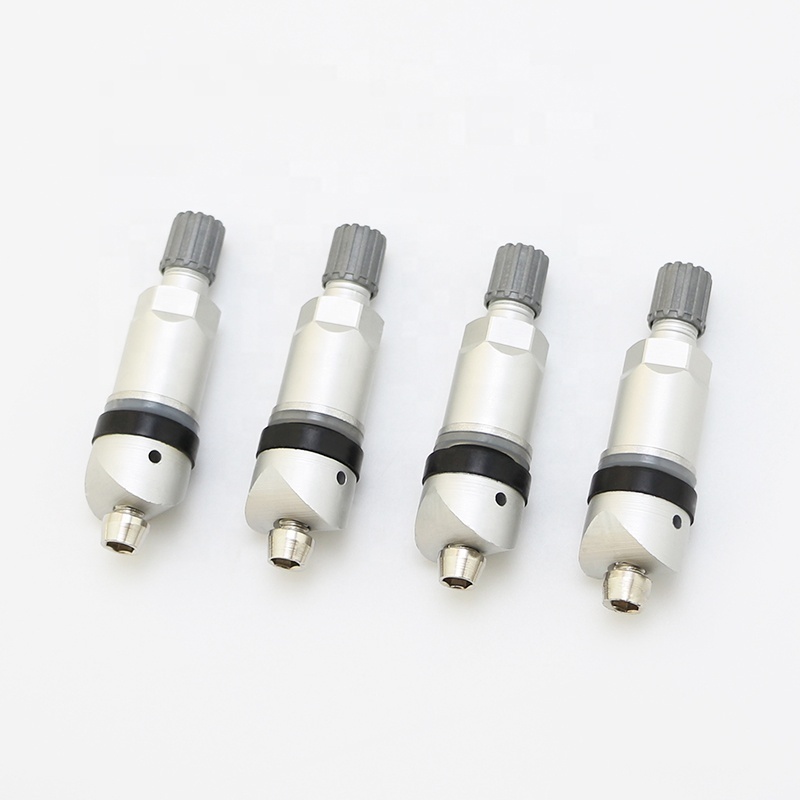 4 Tire Pressure Sensors TPMS Sensors Metal Valve For Mercedes Benz Aluminum Alloy Tire Valve For Land Rover