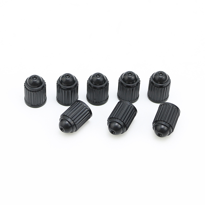 VC8-CL O-ring Seal Plastic Valve Caps Wheel Rim Valve Stem Covers Double Seal Car Tyre Nipple Dust Caps for Bicycle Motorcycle