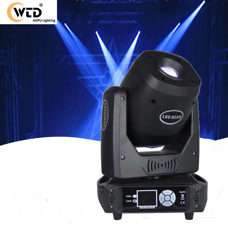 AOPU Led 100w Spot Gobo Dmx Controller Beam Moving Head Lights For Dj Disco Parties