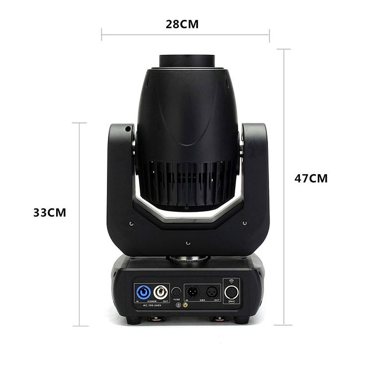 High Output LED Beam Moving Head Spot Light 150W LED Gobo Spot Moving Head Light