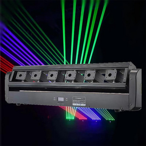 Rgb 6 Eyes Led Disco Effect Laser Equipment Party Light Beam Lights Stage Light For Dj Shows