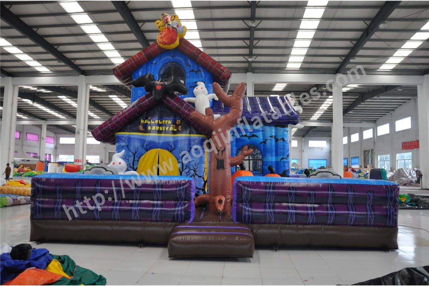 Commercial Bounce House Slide Adult And Kids Inflatable Halloween Bouncer Bouncy House Jumping Castle