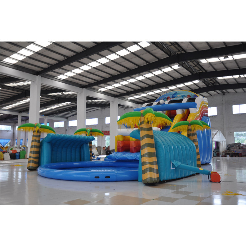 Commercial Grade Blow Up Waterslide Tobogan Inflables Bouncy Castle Inflatable Water Slides