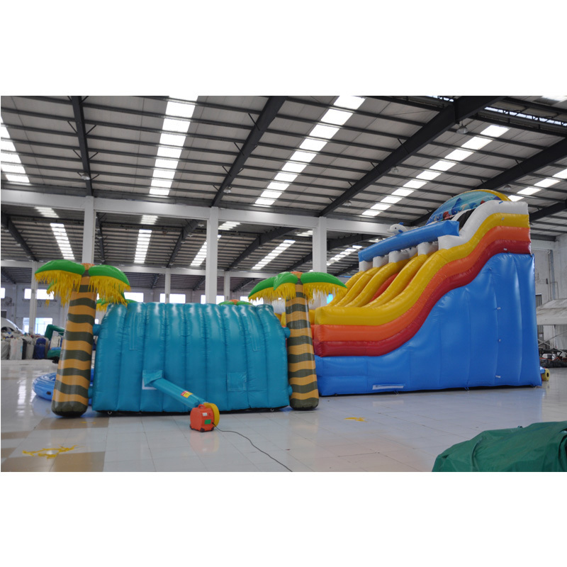 Commercial Grade Blow Up Waterslide Tobogan Inflables Bouncy Castle Inflatable Water Slides