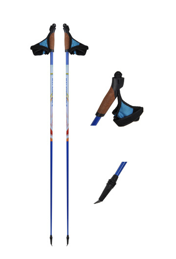 alum/carbonfiber alpine ski poles/touring ski pole nordic walking pole and trekking pole