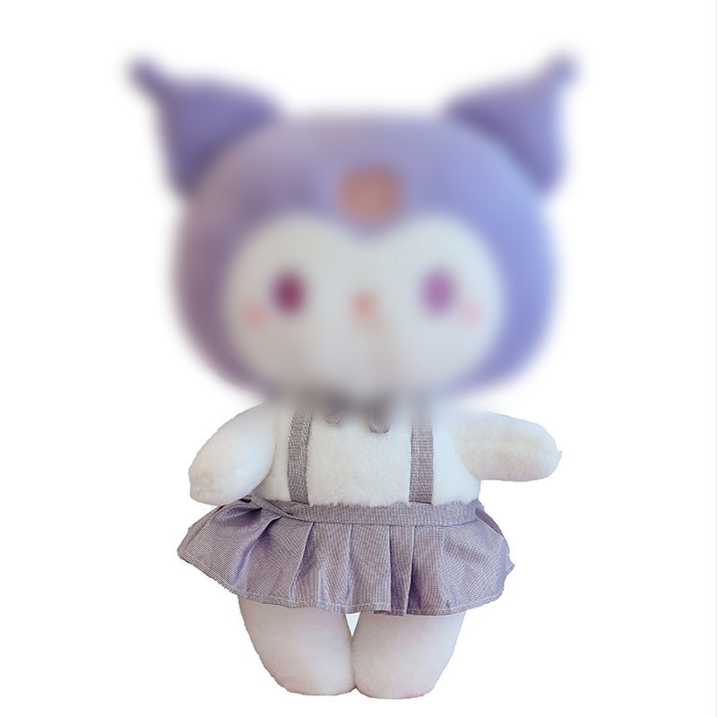 Netizen Standing JK Skirt Series Plush Toys JK Kuromi Melody Toy Gift