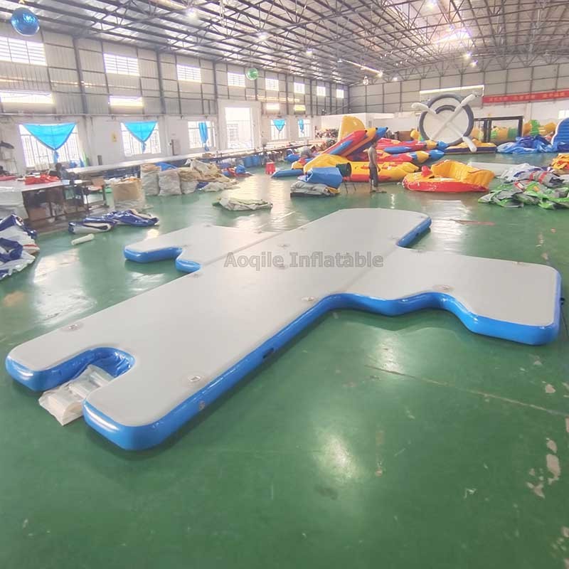 High Quality Safe Outdoor Water Pontoon Inflatable Raft Floating Dock Platform