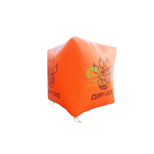 Commercial Cube Inflatable Floating Buoy Inflatable Competition Water Floating Buoy