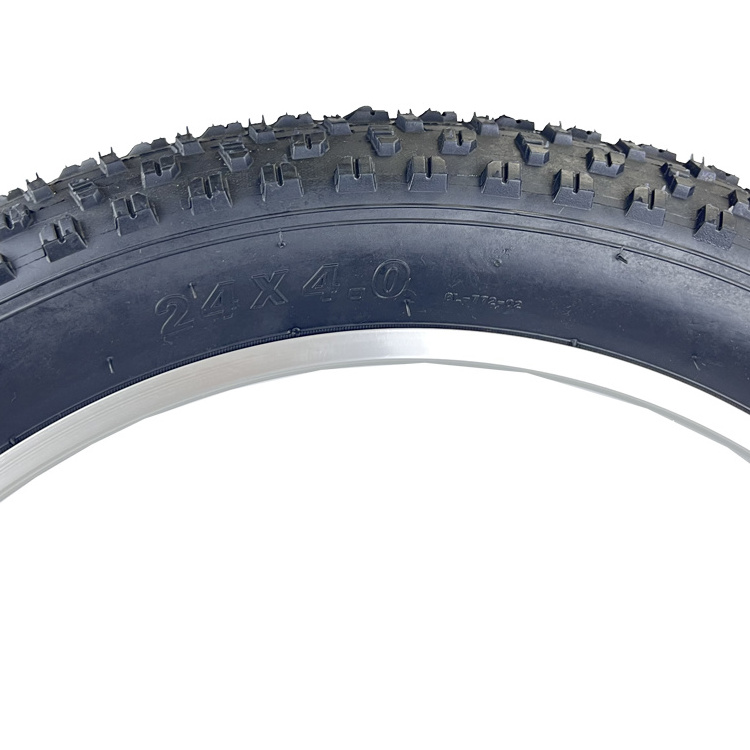 Aoqi snow Bike Tire 20x4.0 24x4.0 26x4.0 tires for fat bike Electric Bicycle fat tire bike accessories