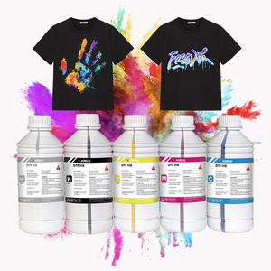 Water Based Transfer Ink Packs Screen Textile Printing White Textile Pet Ink DTF Film Transfer DTF Printer Ink