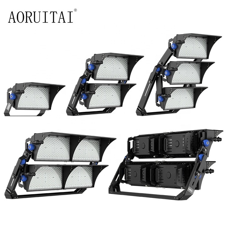 AORUITAI High Power Floodlight Outdoor Waterproof Ip65 500W 1000W 1500W 2000W Led Stadium Light