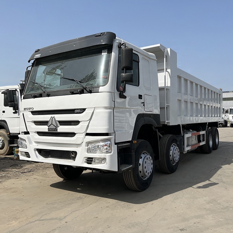 factory direct selling used howo 8x4 12 wheel 375 horsepower 50-70 tons dump truck