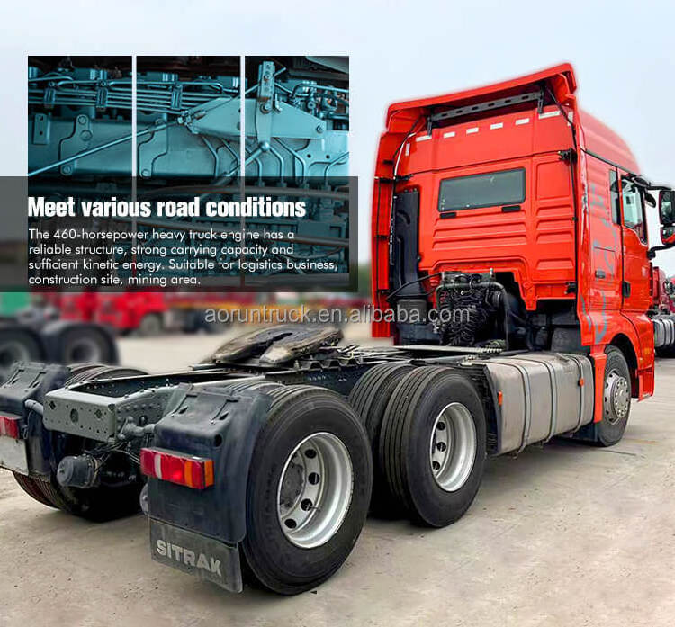 SITRAK tractor truck C7 G7 6x4 4x2 powerful trailer head 540hp truck head with good price