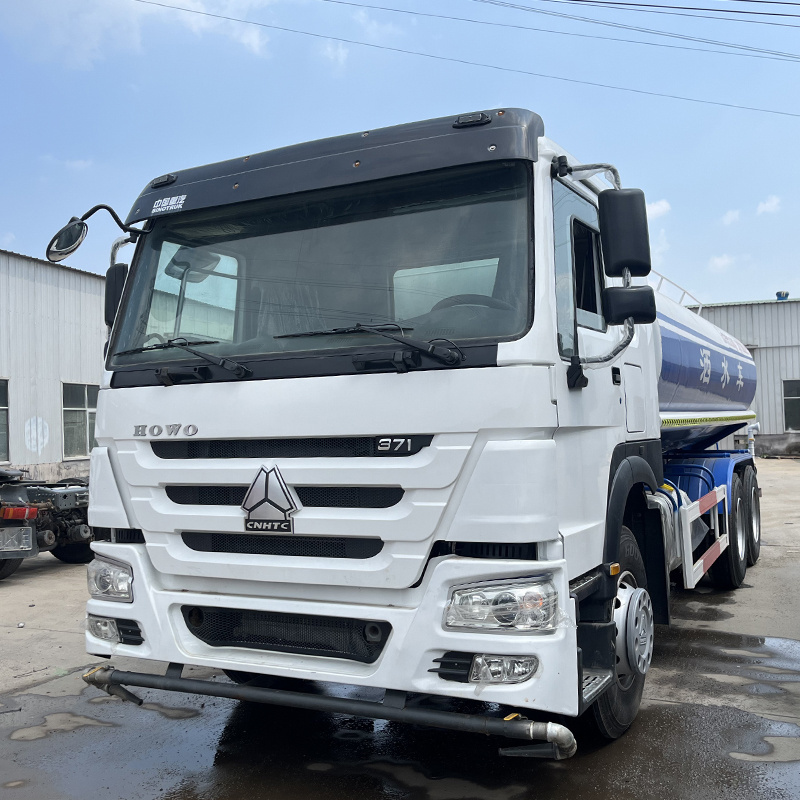 Sinotruk howo 6x4 371HP 20m3 water spray bowser tanker sprinkler tank truck