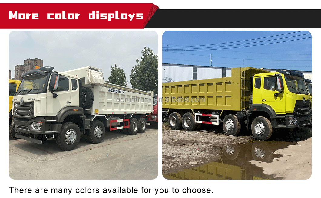 brand new howo dump truck 6x4 8x4 howo tipper truck 400 price