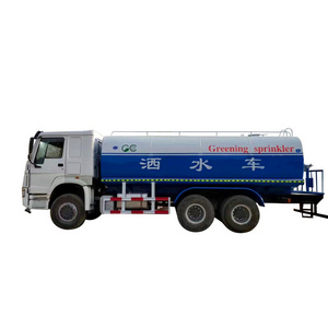 Heavy water truck good condition low price 6x4 375hp sinotruck howo water sprinkler truck for sale