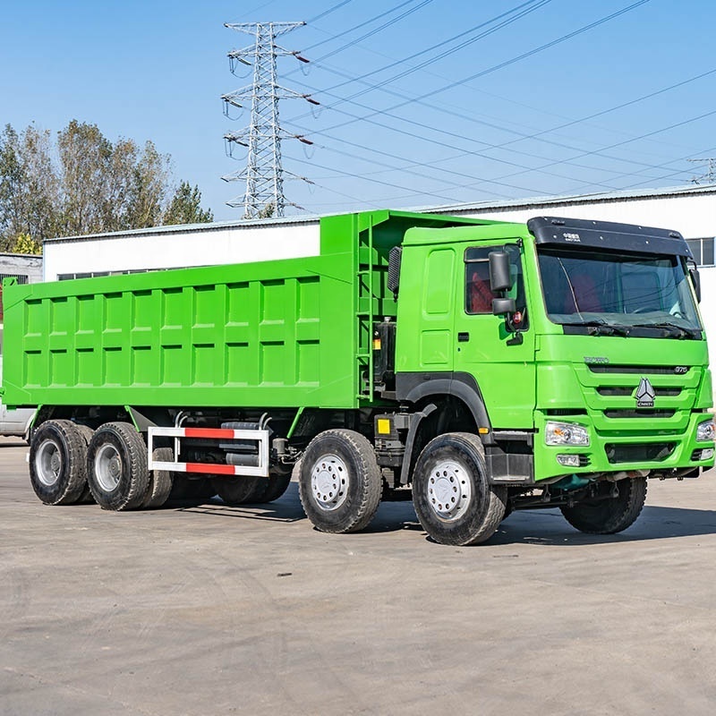 HOWO Tipper Lorry Dumper 8x4 12 wheelers Used Heavy Truck Cheap Camion Brand Dimensions Sinotruk Dump Truck for Sale