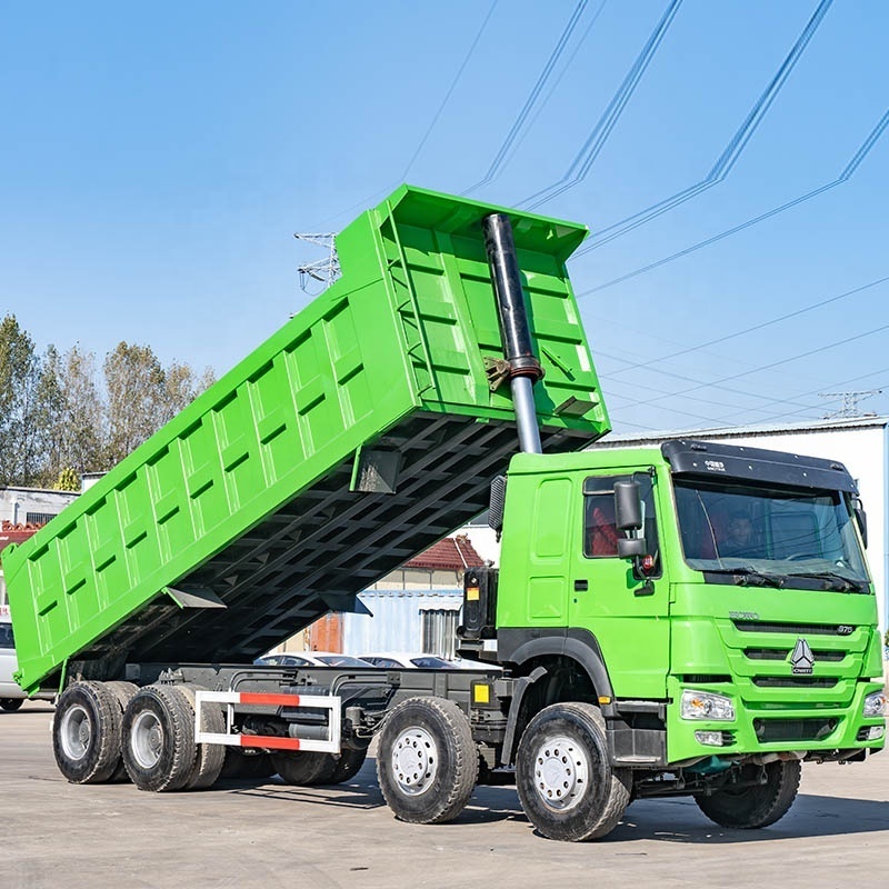 HOWO Tipper Lorry Dumper 8x4 12 wheelers Used Heavy Truck Cheap Camion Brand Dimensions Sinotruk Dump Truck for Sale