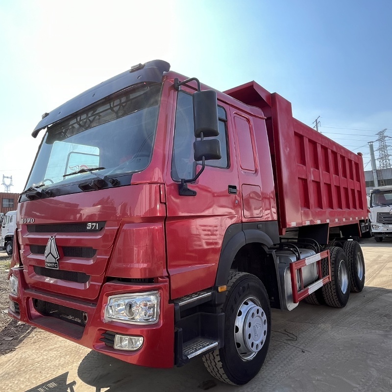 Popular sinotruck howo  371HP 6x4 40t Heavy Duty used chinese Tipper Truck