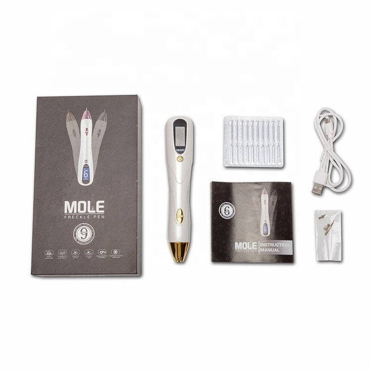 Electric LCD Portable Dark Spot Freckle Warts Dot Mole tattoo Removal Pen machine