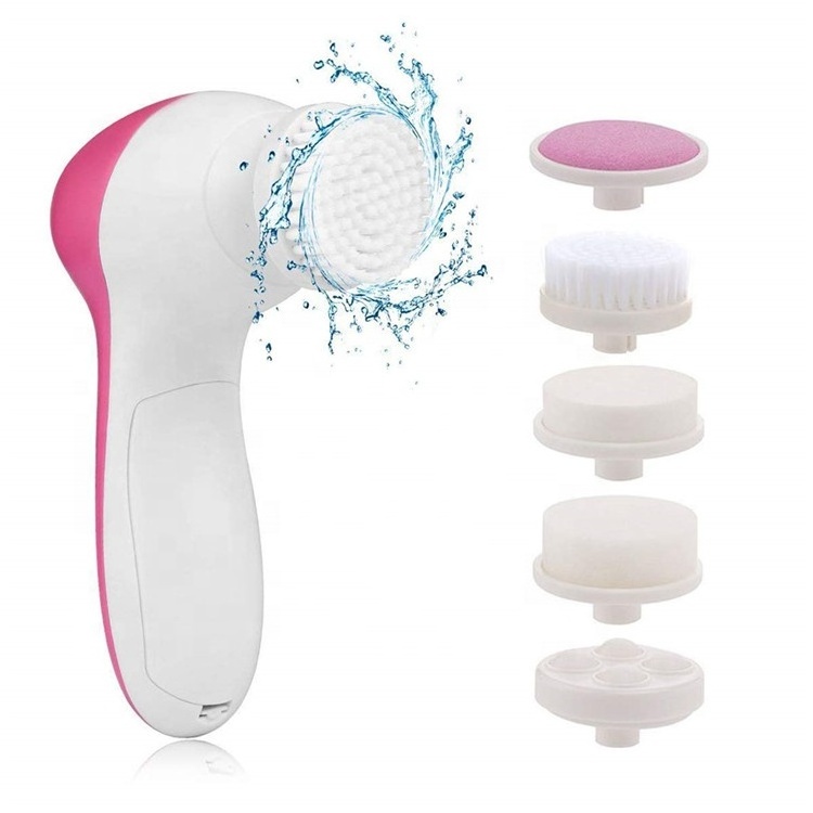 sonic silicone facial cleansing brush facial cleansing machine