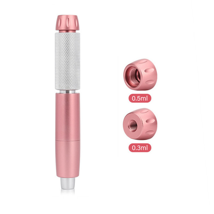 0.3ml 0.5ml Pressure Hyalurons Pen 2 in 1 Hyaluronic Pen Acid Injector Gun ampoule injection with 3 levels