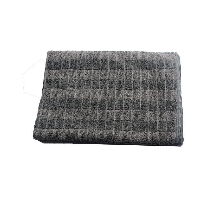 Small Chess Kitchen Towel  45*65cm 350GSM Microfiber Household Cleaning Wipe Double Color Dusting Cloth