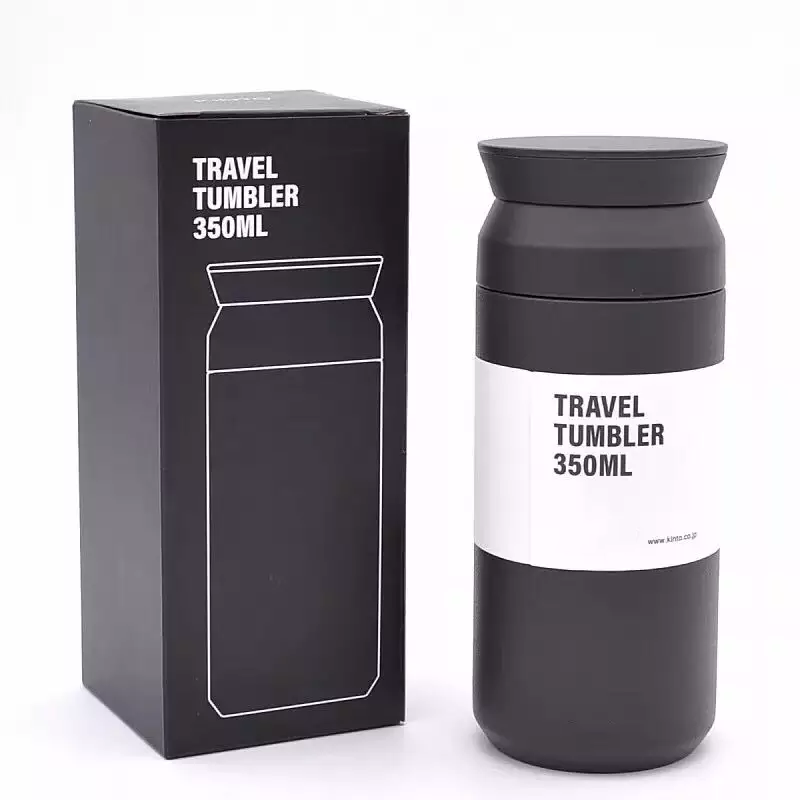 Custom Male and female students thermoses tumbler team gift stainless steel water bottle cup creative simple kinto coffee mugs