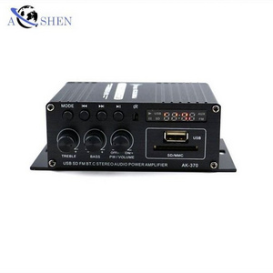 Sound Power Amp 20W X2 Mini HiFi Stereo Amplifier 12v car audio amplifiers mini amplifier with BT for car use