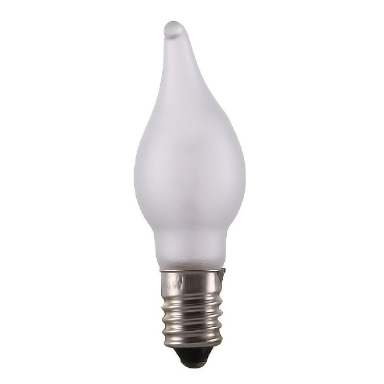 High quality LED candle holder bulb 8-55V0.1-0.2W LED Bridge bulb E10 LED Frosted pepper bulb